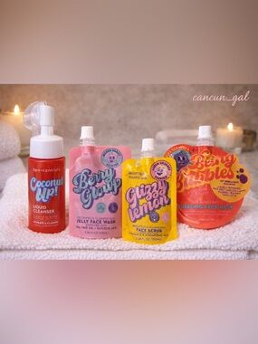 Viral Spa Scentials Coconut Cleanser & Bubbling Face Mask Set 🥥✨ Detox Glow Duo